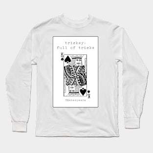 Tricksy_card Long Sleeve T-Shirt